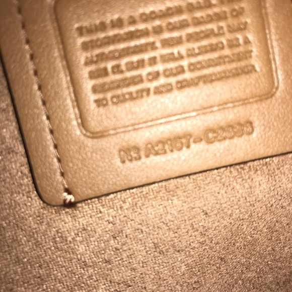 NWT-Coach Marlie multi colourblock top handle - Picture 7 of 9